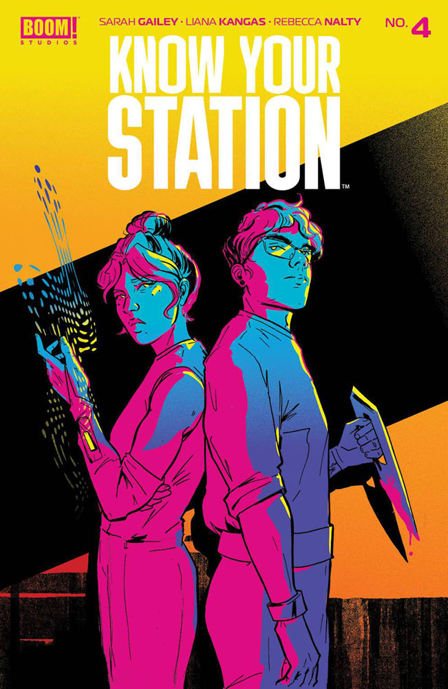 Image: Know Your Station #4 (cover C incentive 1:10 Cardstock - Kangas)  [2023] - Boom! Studios