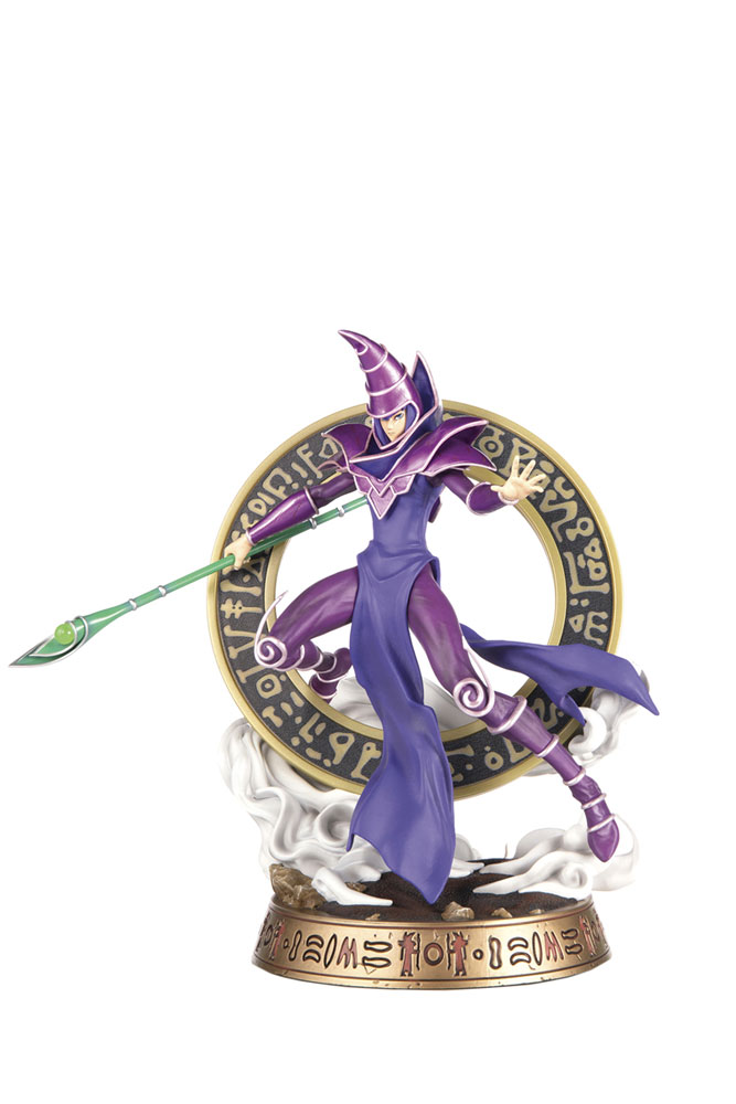 Image: Yu-Gi-Oh! PVC Statue: Dark Magician Purple  - Dark Horse Comics