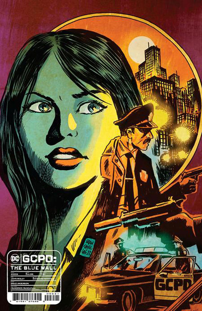 Image: GCPD: The Blue Wall #6 (cover B cardstock - Francesco Francavilla) - DC Comics