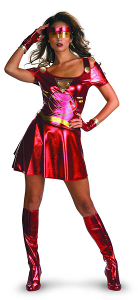 Iron Man 2: Ironette Sassy Deluxe Costume (Large) - Westfield Comics
