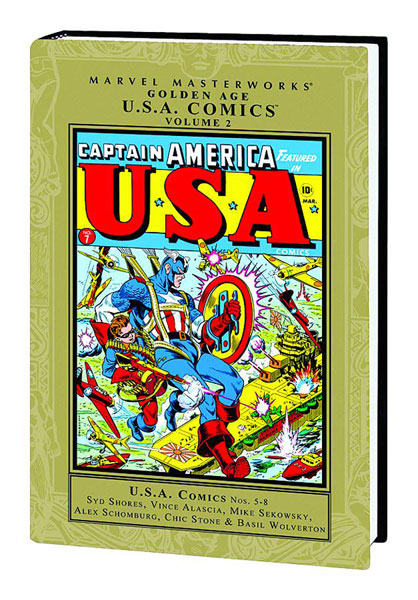 Image: Marvel Masterworks: Golden Age U.S.A. Comics Vol. 02 HC  - Marvel Comics