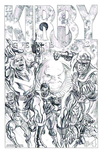 Image: Kirby: Genesis #4 (25-copy Ross sketch incentive cover) (v25) - Dynamite