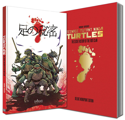 Image: Teenage Mutant Ninja Turtles: The Secret History of the Foot Clan Deluxe Workprint Edition HC  - IDW Publishing