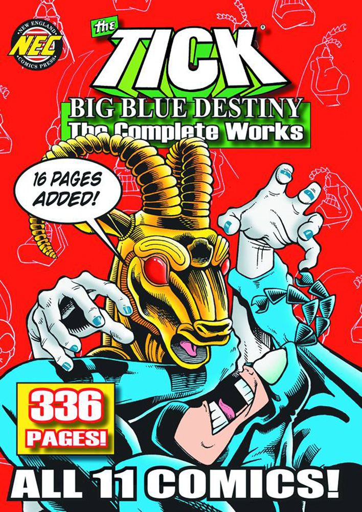 Image: Tick: Big Blue Destiny Complete Works SC  (new printing) - New England Comics
