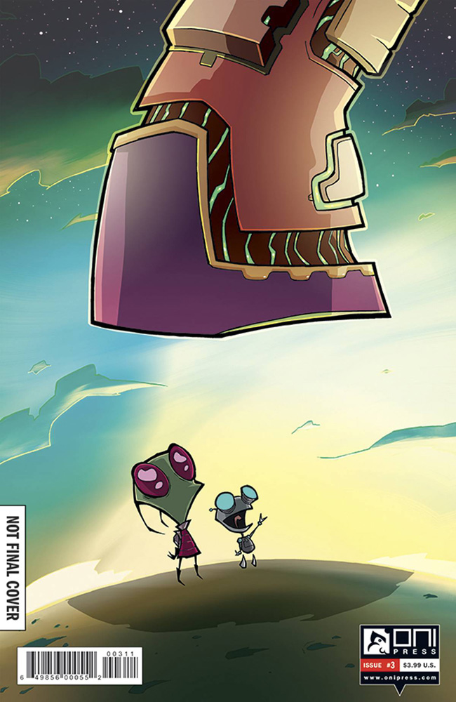 Image: Invader Zim #3 - Oni Press Inc.