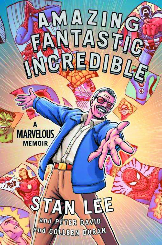 Image: Amazing Fantastic Incredible: A Marvelous Memoir HC  - Touchstone