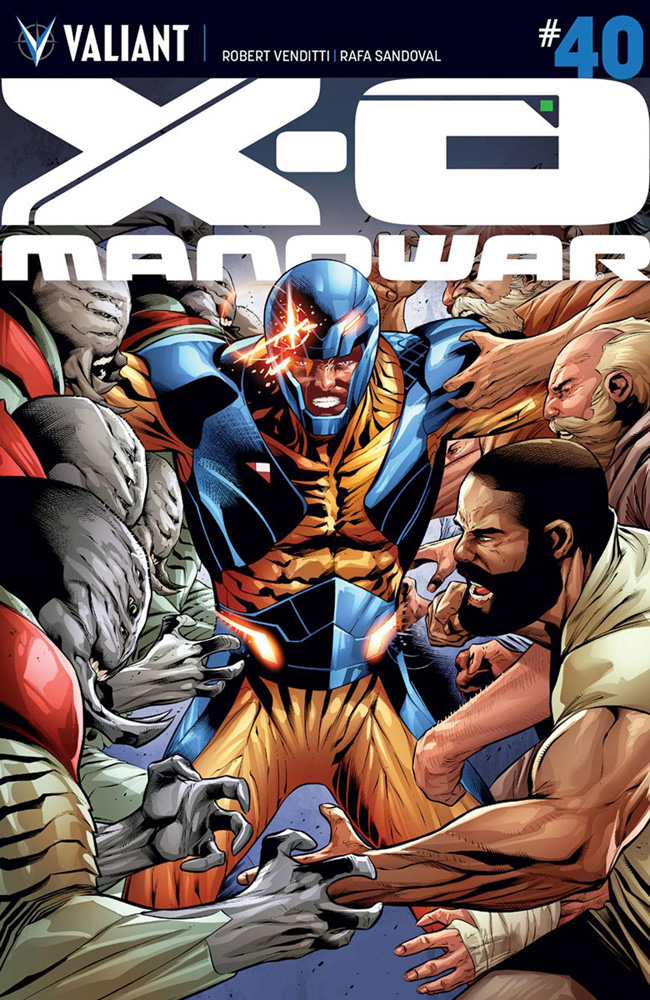 Image: X-O Manowar #40 (cover A - Sandoval) - Valiant Entertainment LLC