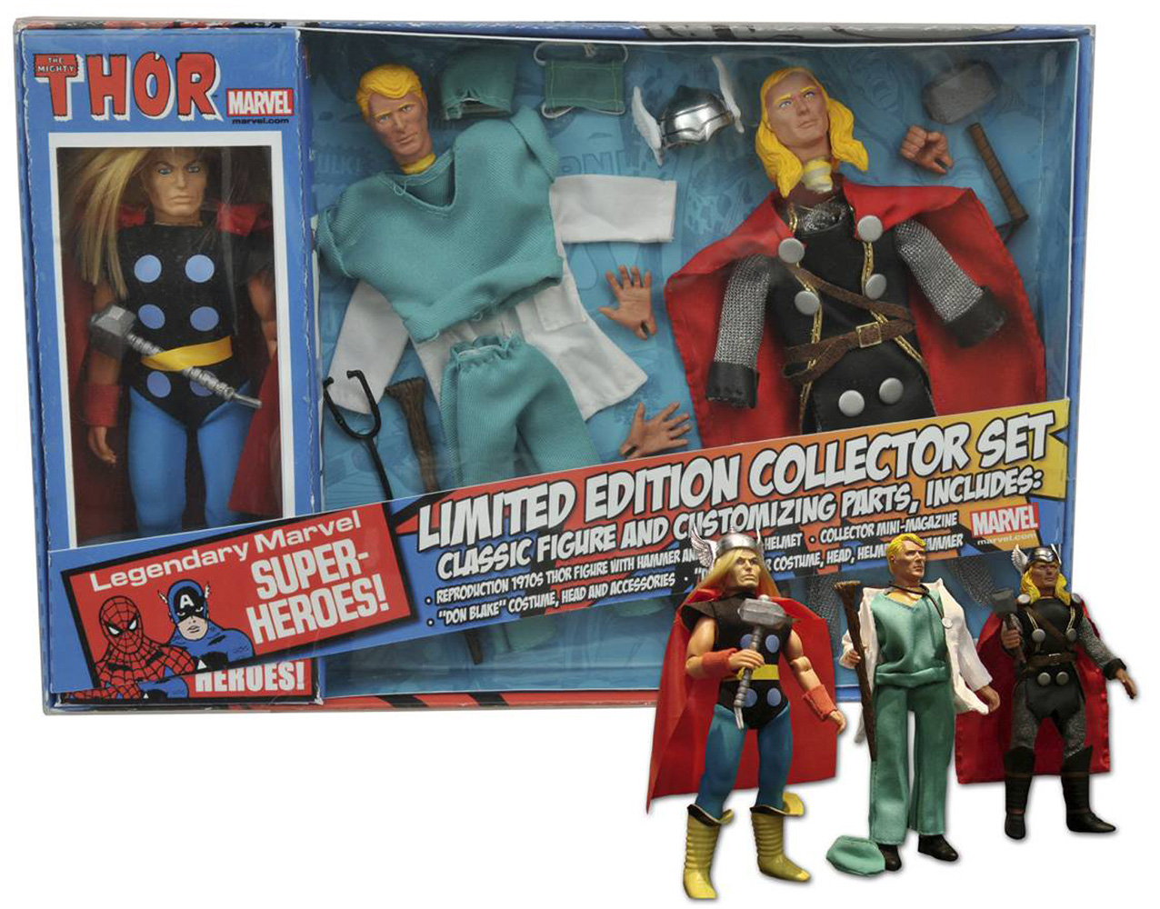 Image: Legendary Marvel Super-Heroes Limited Edition Collector Set: Thor  - 