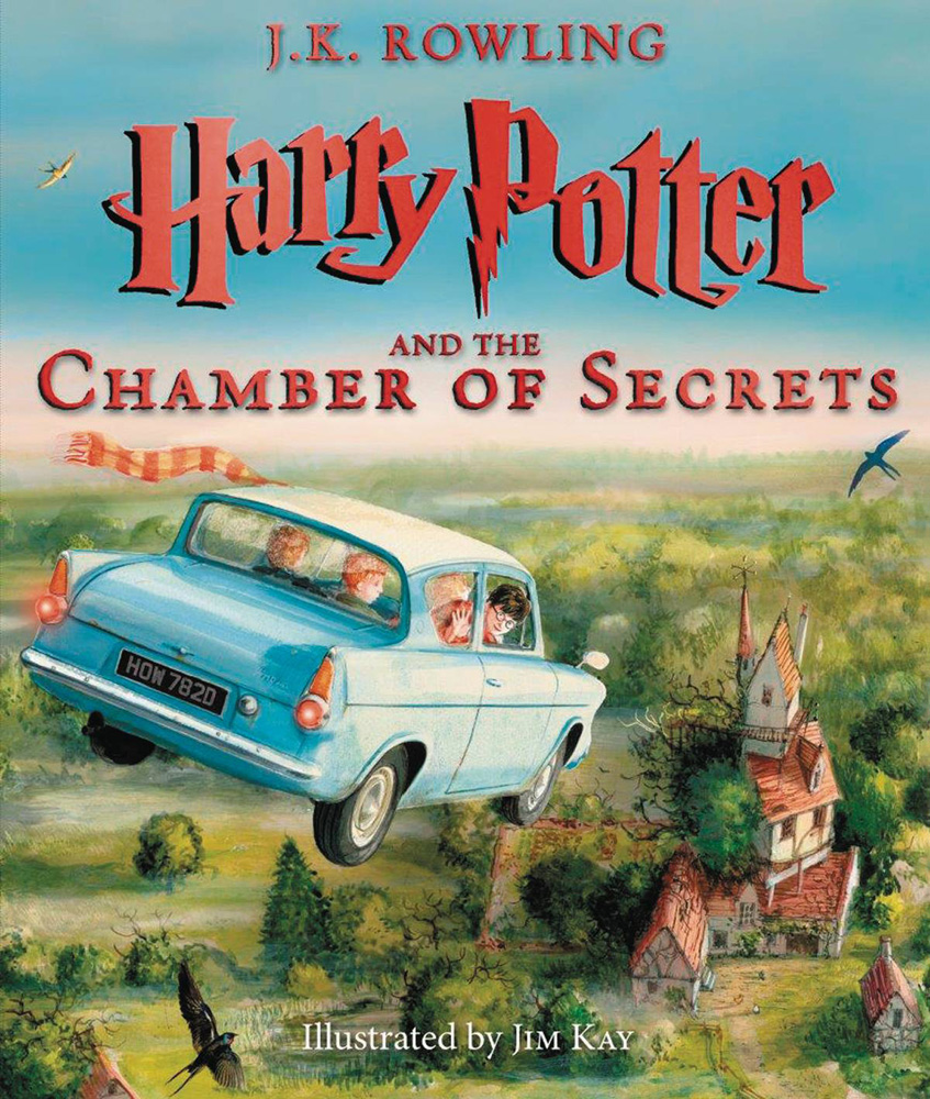 Image: Harry Potter and the Chamber of Secrets Illustrated Edition HC  - Scholastic Inc.