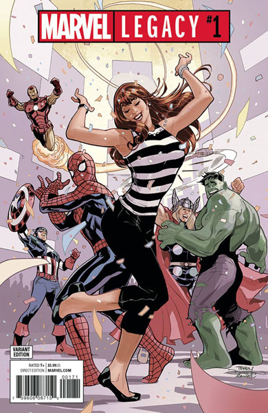 Image: Marvel Legacy #1 (variant Party cover - Dodson )  [2017] - Marvel Comics