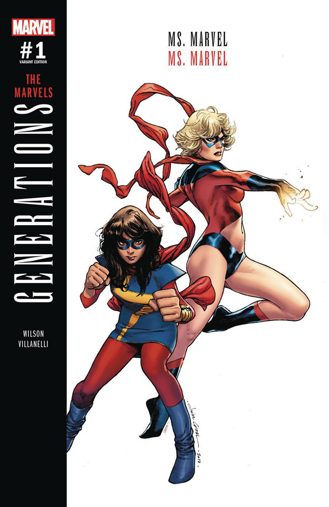 Image: Generations: Ms. Marvel & Ms. Marvel #1 (Coipel variant cover)  [2017] - Marvel Comics