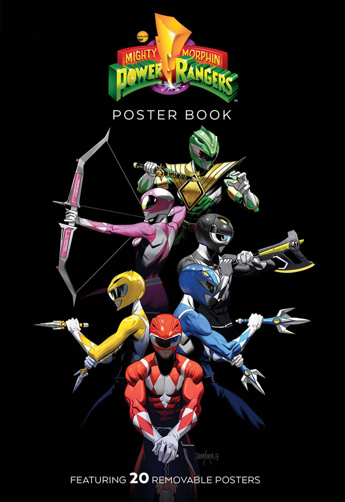 Image: Mighty Morphin Power Rangers: Poster Book SC  - Boom! Studios