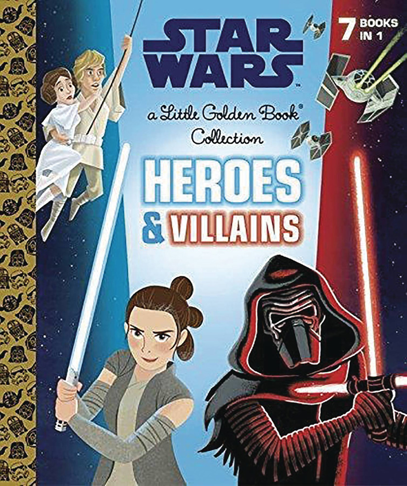 Image: Star Wars Little Golden Book Collection: Heroes and Villains HC  - Golden Books