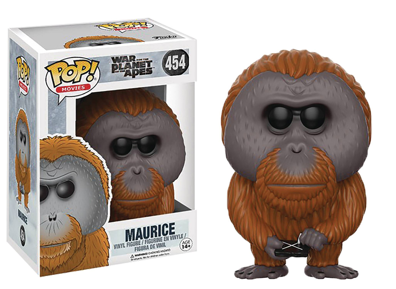 Image: Pop! War for the Planet of the Apes Vinyl Figure Maurice  - Funko