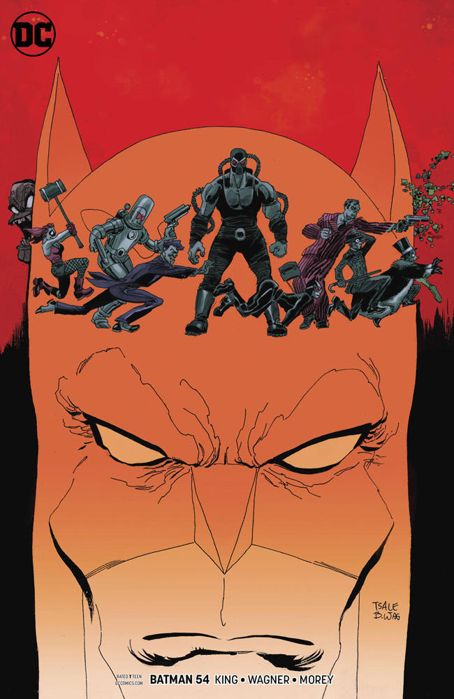 Image: Batman #54 (variant cover - Tim Sale)  [2018] - DC Comics