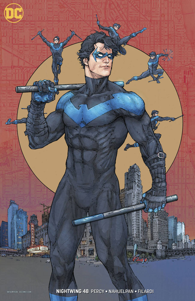 Image: Nightwing #48 (variant cover - Kenneth Rocafort)  [2018] - DC Comics