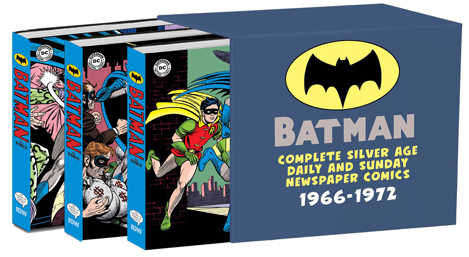 Image: Batman: Complete Silver Age Daily and Sunday Newpaper Comics 1966-1972 Slipcased SC  - IDW Publishing