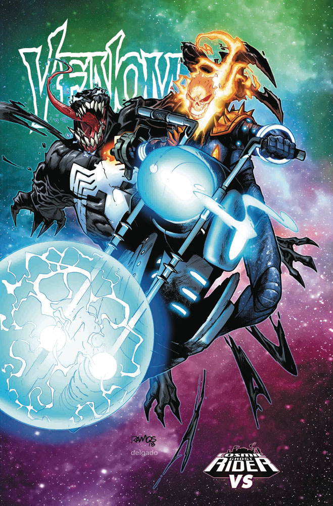 Image: Venom #6 (variant Cosmic Ghost Rider cover - Humberto Ramos) - Marvel Comics