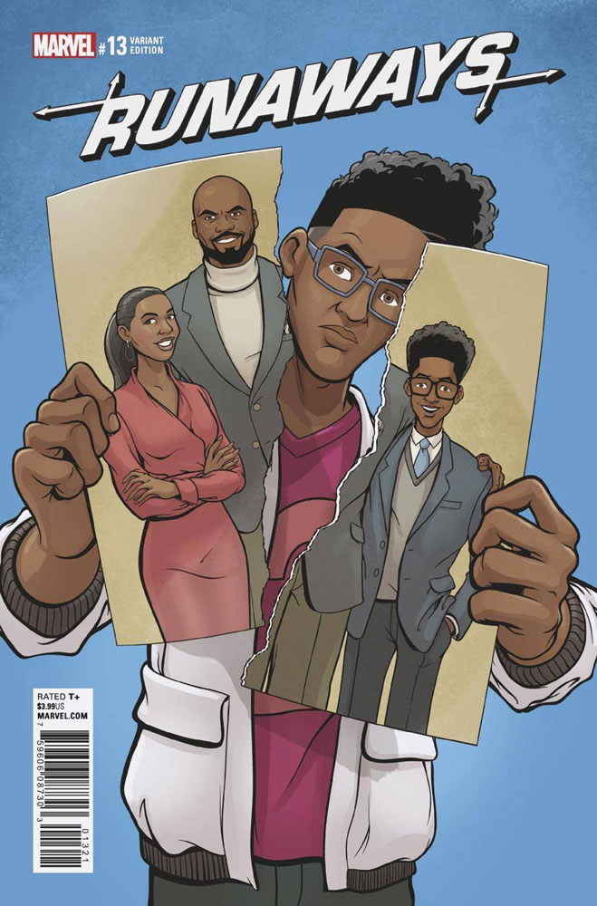 Image: Runaways #13 (variant cover - Sands)  [2018] - Marvel Comics