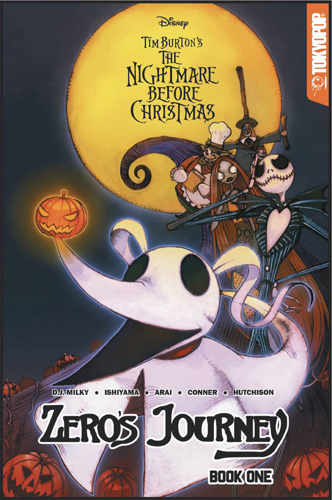 Image: Disney Tim Burton's The Nightmare Before Christmas: Zero's Journey Graphic Novel Vol. 01 SC  - Tokyopop