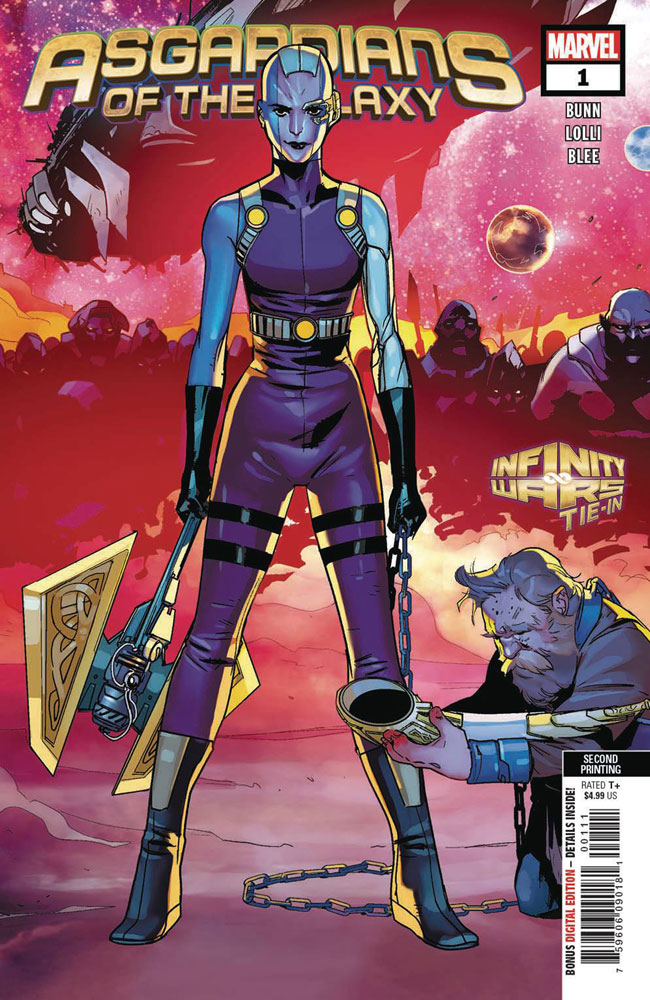Image: Asgardians of the Galaxy #1 (variant 2nd printing - Lolli) - Marvel Comics