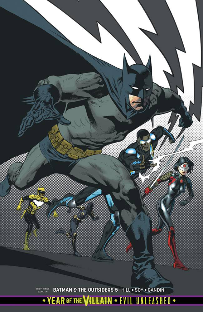 Image: Batman & the Outsiders #5 (variant cover - Kevin Nowlan)  [2019] - DC Comics