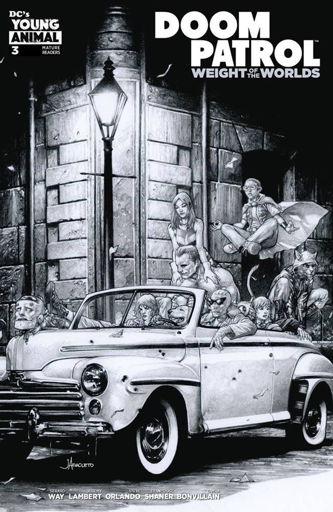 Image: Doom Patrol: Weight of the Worlds #3 (variant cover - Jay Anacleto)  [2019] - DC Comics -Young Animal