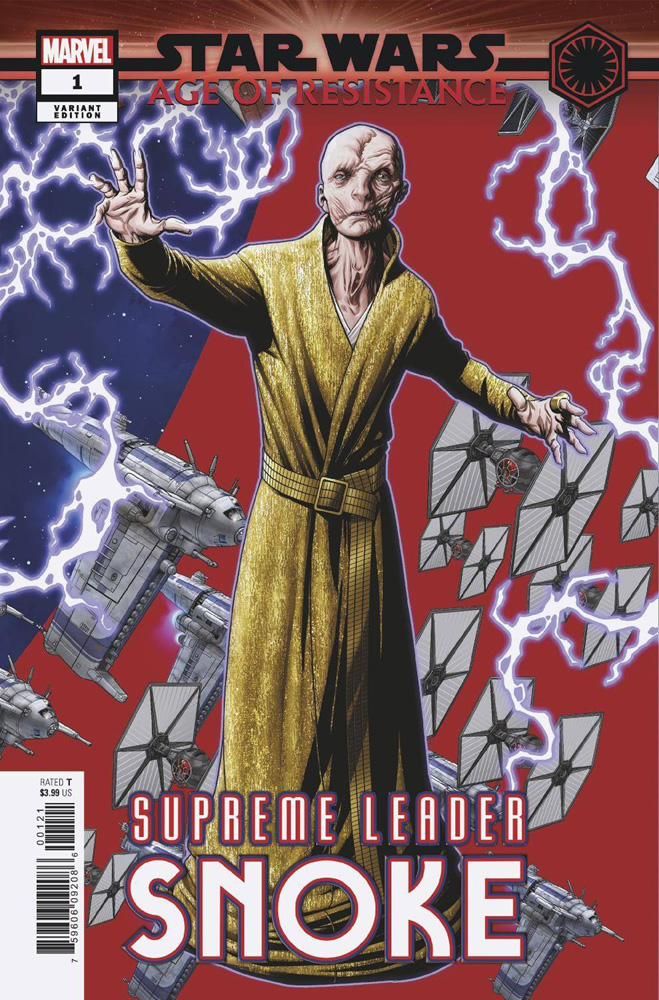 Image: Star Wars: Age of Resistance - Supreme Leader Snoke #1 (variant cover - McKone)  [2019] - Marvel Comics