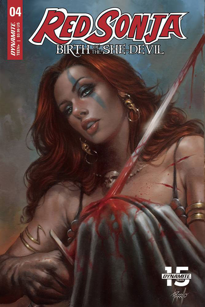 Image: Red Sonja: Birth of the She-Devil #4 (cover A - Parrillo) - Dynamite