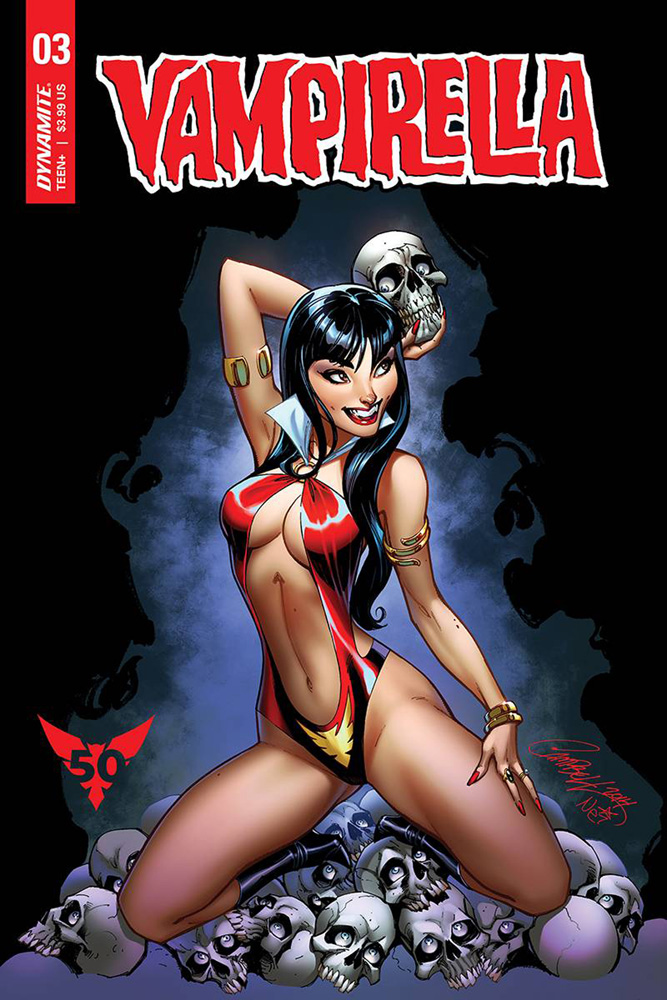 Image: Vampirella Vol. 05 #3 (cover A - Campbell) - Dynamite