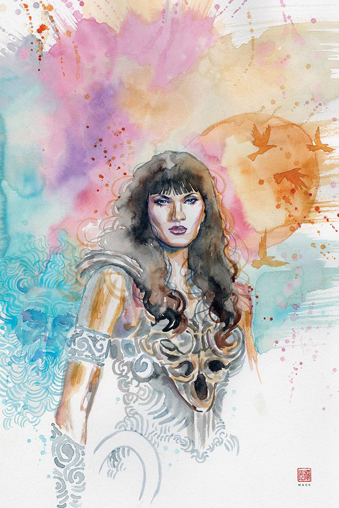 Image: Xena: Warrior Princess Vol. 03 #6 (incentive cover - Mack virgin) (10-copy)  [2019] - Dynamite