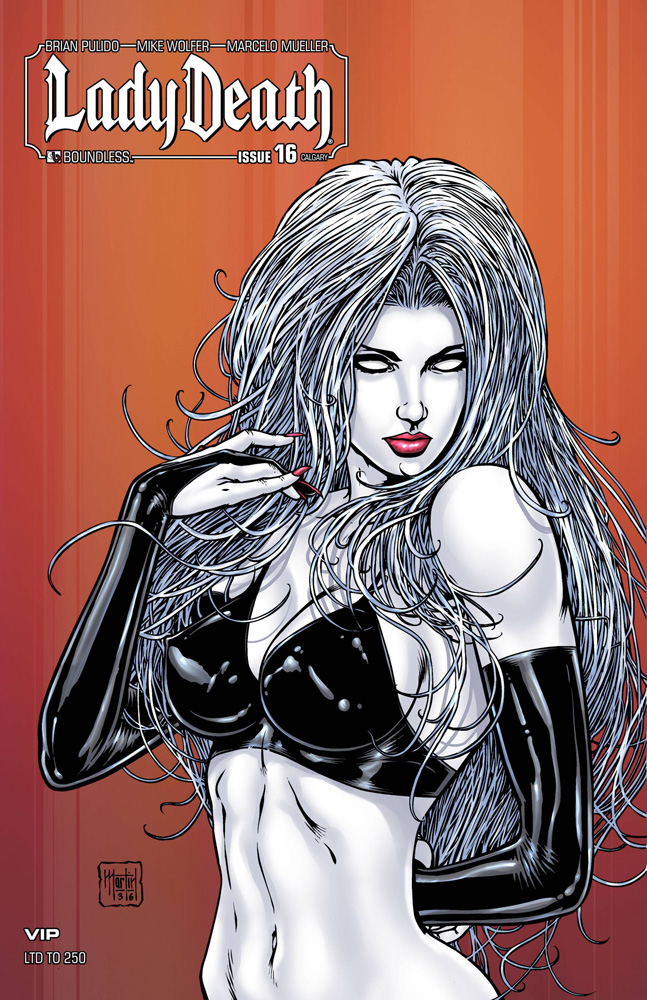 Image: Lady Death #16 (Calgary Set -  VIP) - Boundless Comics