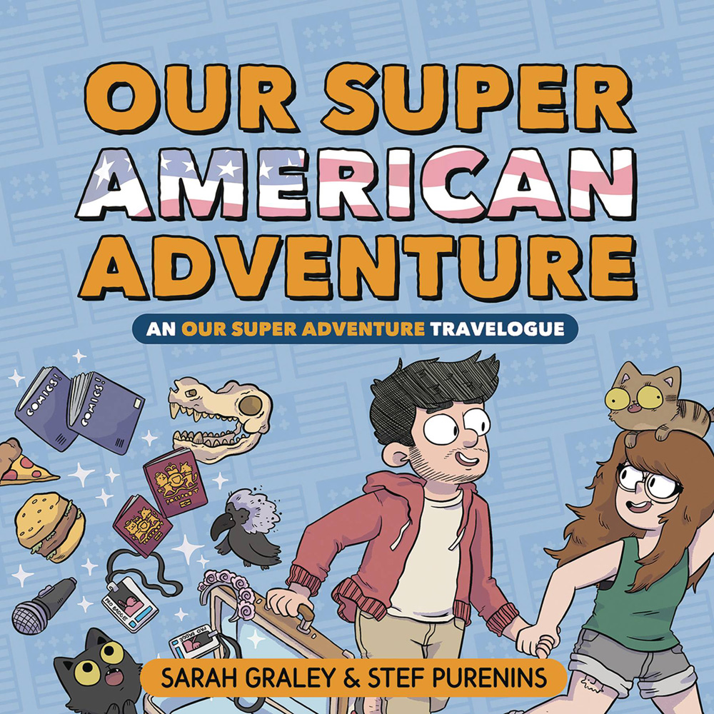 Image: Our Super Adventure Travelogue: Super American HC  - Oni Press Inc.