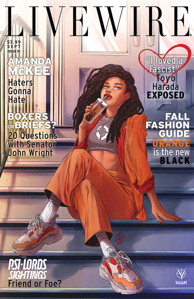 Image: Livewire #10 (cover C - Koh) - Valiant Entertainment LLC