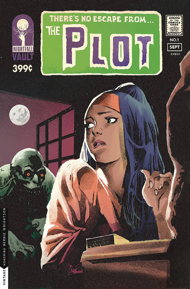 Image: Plot #1 (cover B) - Vault Comics