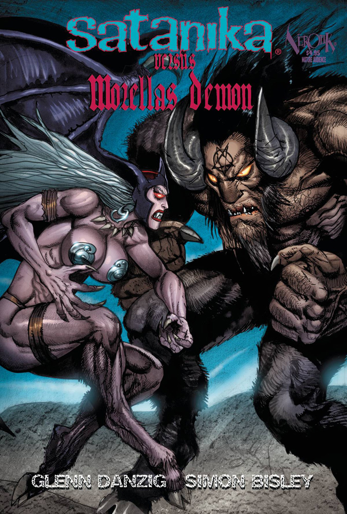 Image: Satanika versus Morella's Demon  - Verotik