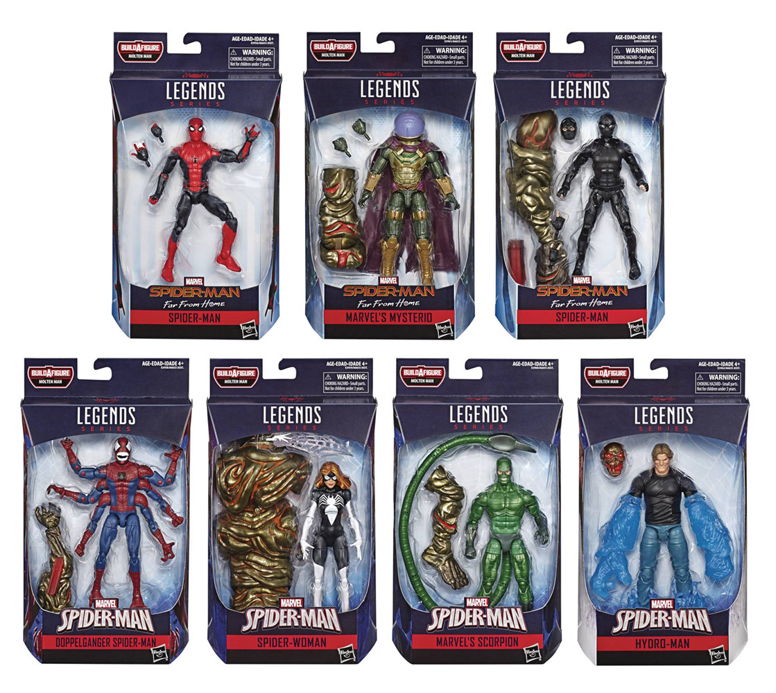 Image: Spider-Man Legends Action Figure Assortment 201902  (6-inch) - Hasbro Toy Group