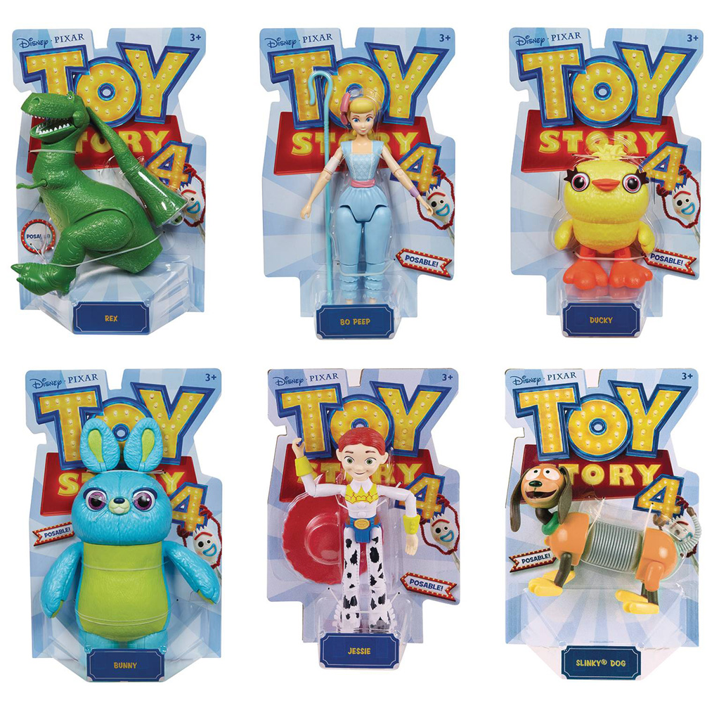 Toy story 4 inch action clearance figures