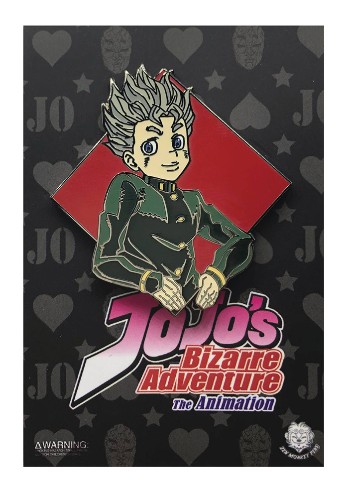 Image: Jojo's Bizarre Adventure Pin: Diamond - Koichi  - Zen Monkey Studios LLC