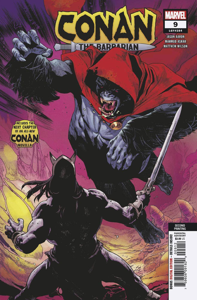 Image: Conan the Barbarian: Exodus #9 (variant cover - Asrar 2nd printing) - Marvel Comics