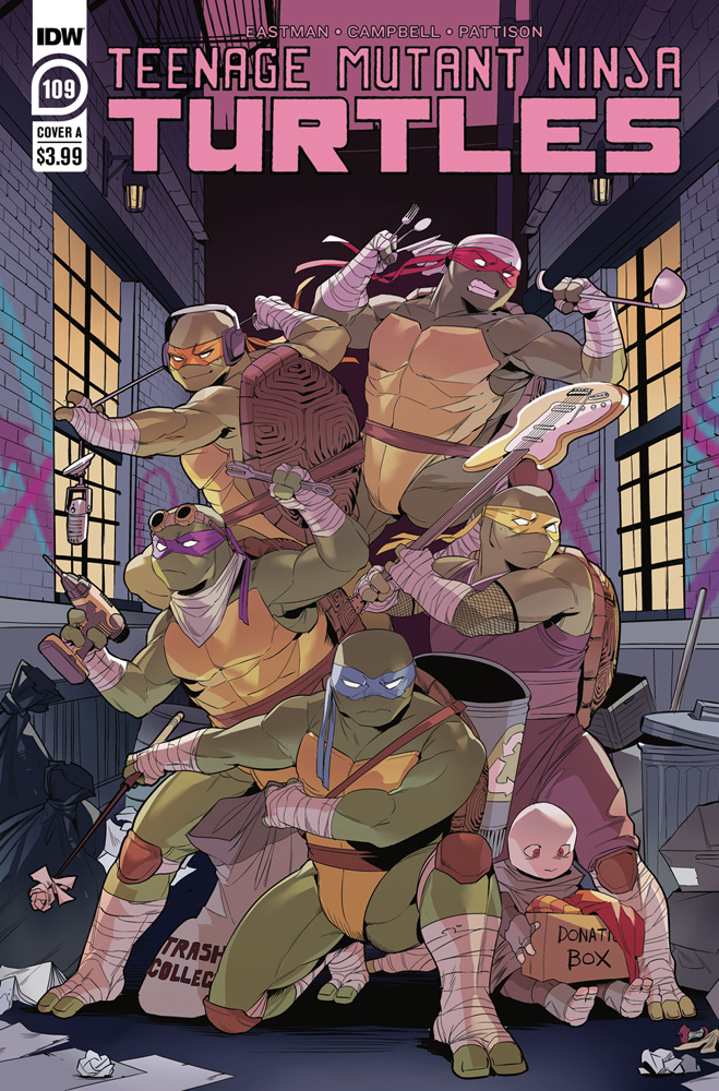 Image: Teenage Mutant Ninja Turtles #109 (cover A - Nishijima) - IDW Publishing