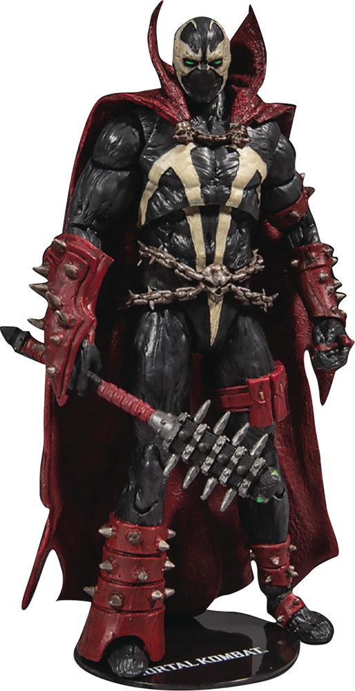 Image: Mortal Kombat Wv2 Spawn New Ver Action Figure  (7-inch) 6-Count Case - TMP Toys / McFarlane Toys