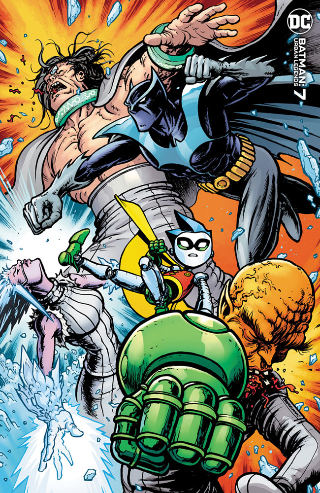Image: Batman: Urban Legends #7 (variant cover by Chris Burnham) - DC Comics