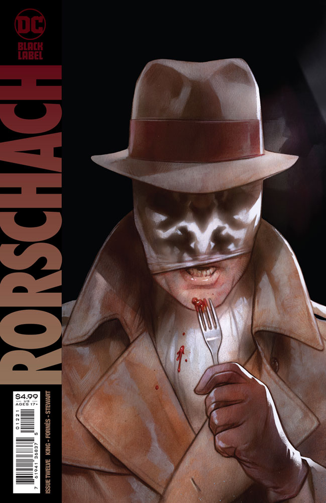 Image: Rorschach #12 (variant card stock cover - Ben Oliver)  [2021] - DC Comics