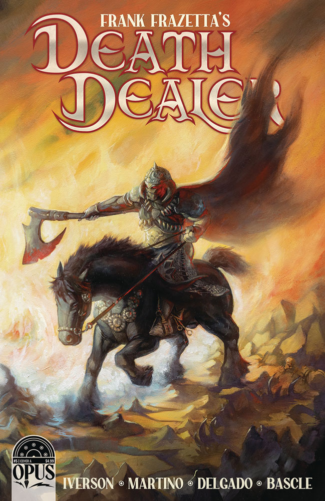 Image: Frank Frazetta's Death Dealer #5 (cover A - Hetrick)  [2022] - Opus Comics