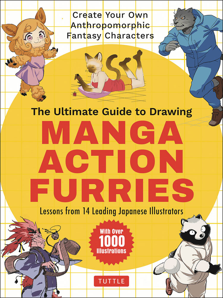 Ultimate Guide to Drawing Manga Action Furries SC Westfield Comics