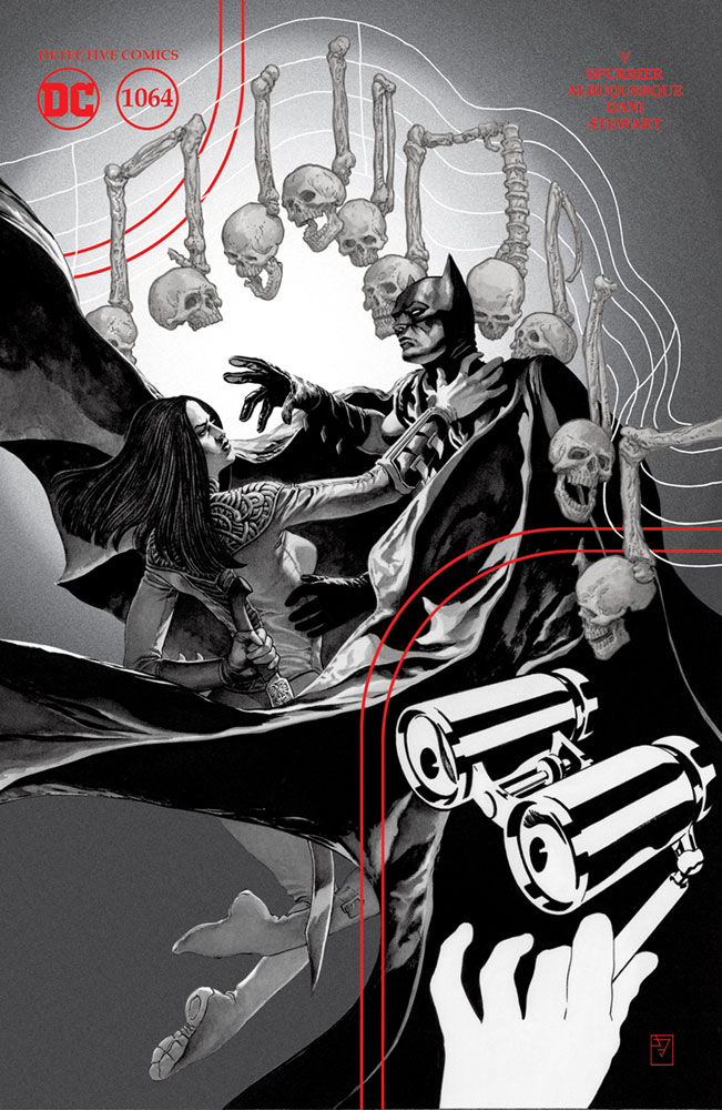 Image: Detective Comics #1064 (cover E incentive 1:50 card stock Ink - JH Williams III) - DC Comics