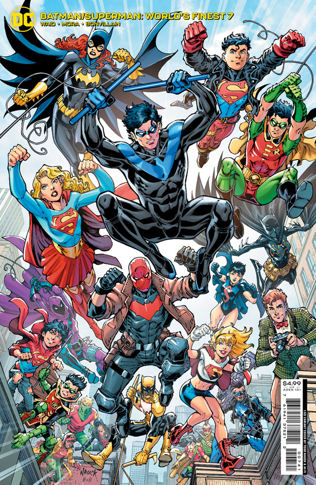 Image: Batman / Superman: World's Finest #7 (cover D incentive 1:50 card stock - Todd Nauck)  [2022] - DC Comics