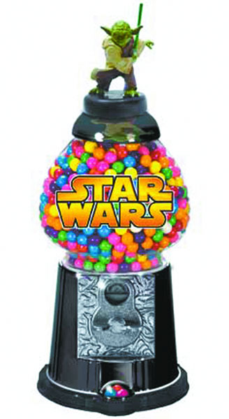 Image: Yoda Desktop Antique Gumball Machine  - 