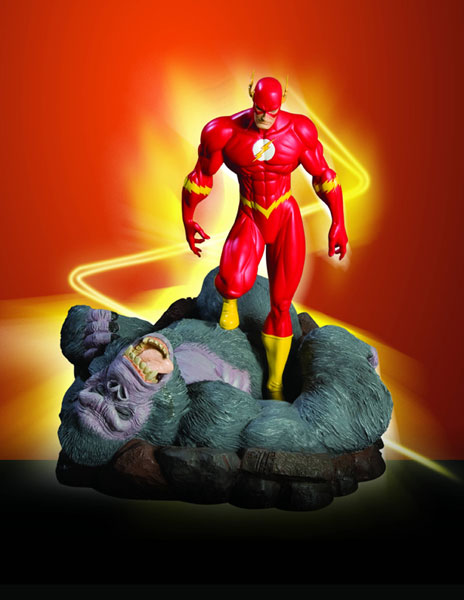 Flash vs. Gorilla Grodd Mini Statue - Westfield Comics